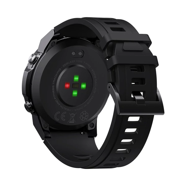 Zeblaze VIBE 7 Pro Sports Smart Watch karkötő hanghívással - Fekete