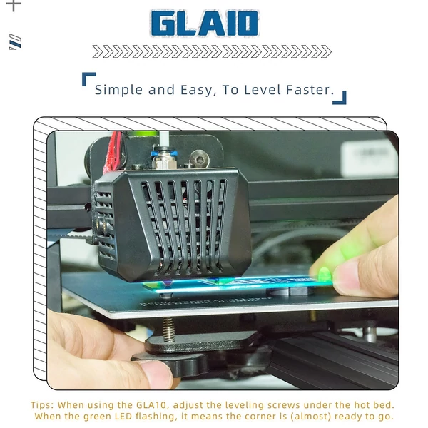 GEEETECH GLA10 FDM 3D nyomtatóágy szintező eszköz