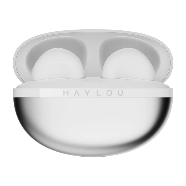 HAYLOU X1 2023 True Wireless BT 5.3 félfülbe helyezhető sportfülhallgató érintésvezérléssel, töltőtokkal IPX4 vízálló - Ezüst