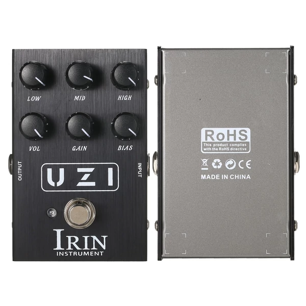 IRIN gitáreffektus pedál Heavy Rock torzítás effekt szimulátor - UZI