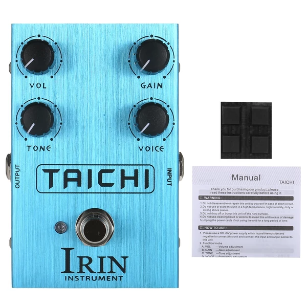 IRIN Overdrive gitáreffektus pedál elektromos gitárhoz - TAICHI