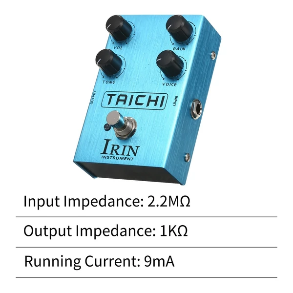 IRIN Overdrive gitáreffektus pedál elektromos gitárhoz - TAICHI