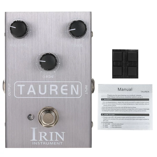 IRIN Overdrive gitár effekt pedál elektromos gitárhoz - TAUREN