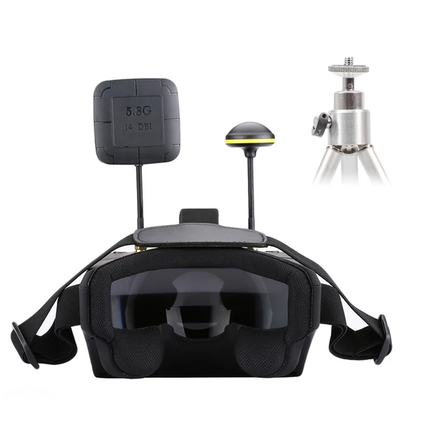 EV800D 40CH 5 hüvelykes, 800*480 videofejhallgató, sokféle FPV szemüveg elemmel távirányítós modellhez (FPV drón) - 5.8 G