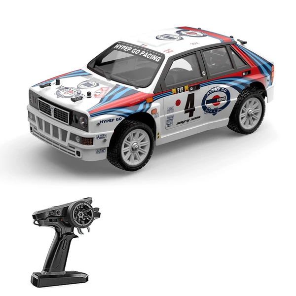 1/14 2,4 GHz-es nagy sebességű 42 km/h 4WD távirányítós Drift autó 2845 3700KV motor - 2 akkumulátor