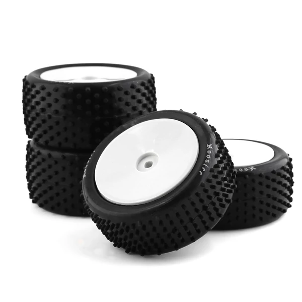 4 db 86 mm-es terep gumiabroncs cserekerék Wltoyshoz 144001 144010 124019 104001 HSP HPI 1/10 távirányítós autófrissítési tartozékok