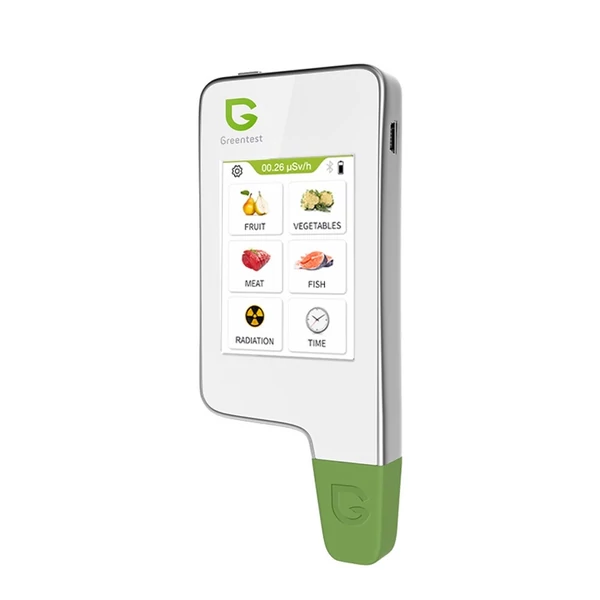 Greentest-ECO4F otthoni konyhai nitrátvizsgáló sugárzásérzékelő kapacitív képernyős BT funkcióval és Mpbilephone APP vezérléssel