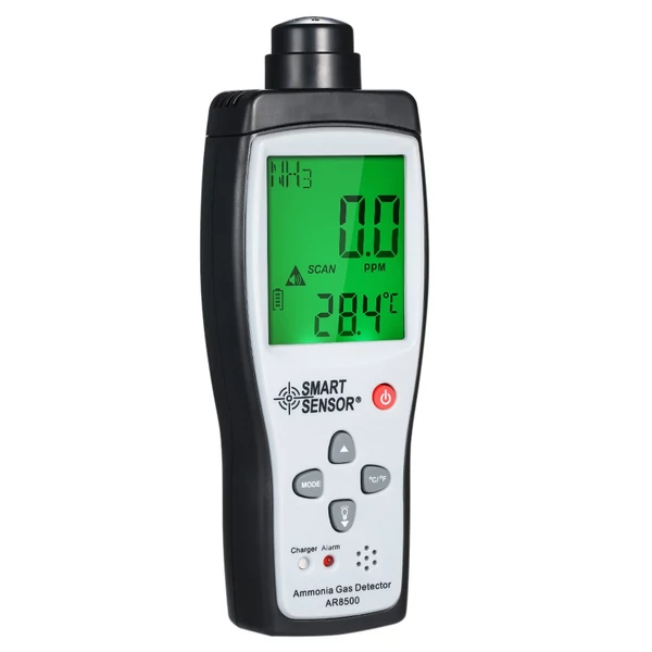 SMART SENSOR Digitális hordozható autóipari ammóniagáz-tesztelő monitor NH3 detektor