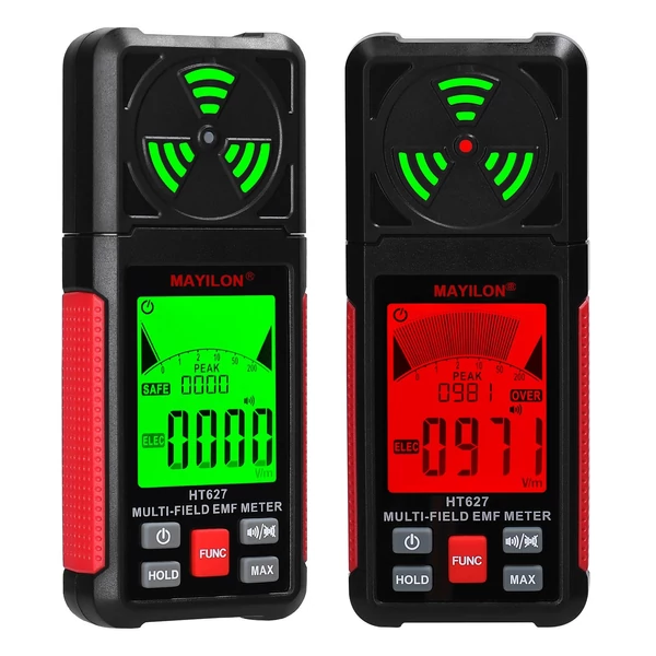 MAYILON hordozható elektromágneses sugárzás érzékelő digitális elektromos térérzékelő többfunkciós radioaktív érzékelő