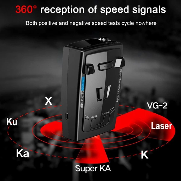 RAD2000 kompakt méretű hordozható autós FlowVelocity érzékelő, pontos autóvezetési sebességmérő