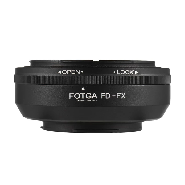 FOTGA kézi objektív rögzítő adapter gyűrű alumínium ötvözet Canon FD rögzítő objektívhez Fuji X-A5/X-A10/X-Pro1/X-Pro2/X-Pro3/X-E1/X-E2/X-E3/X-M1-hez /X-T1/X-T2/X-T3/X-T10/X-T20/X-T30/X-T100/X-H1 X-Mount tükör nélküli kamera