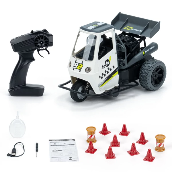 Távirányítós motorkerékpár játék 1/16 nagy sebességgel, fényszóró funkcióval