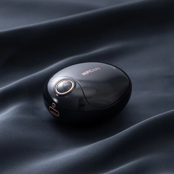Mifo FiiTii HiFi Dots aptX veszteségmentes vezeték nélküli fülhallgató BT 5.3 adaptív aktív zajszűrő - Fekete