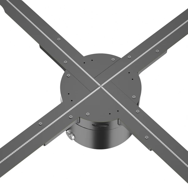 P62 3D hologram projektor reklám kijelző ventilátor falra szerelhető lejátszó 3D szabad szemmel 16 GB memóriakártya