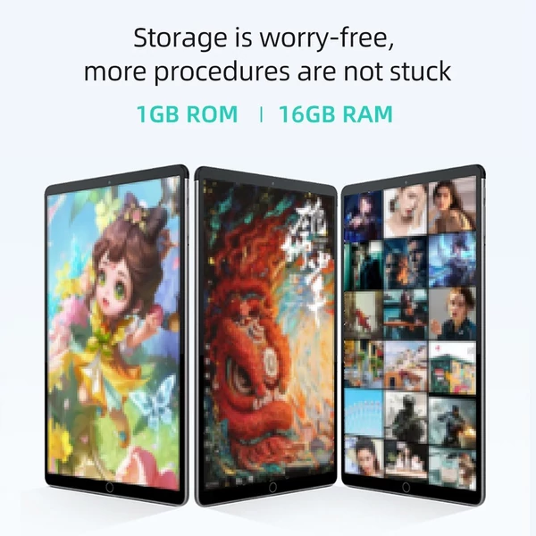 10,1 hüvelykes üzleti táblagép MTK6592 processzor 1280 x 800 felbontás Android 7.0 5000 mAh - Arany