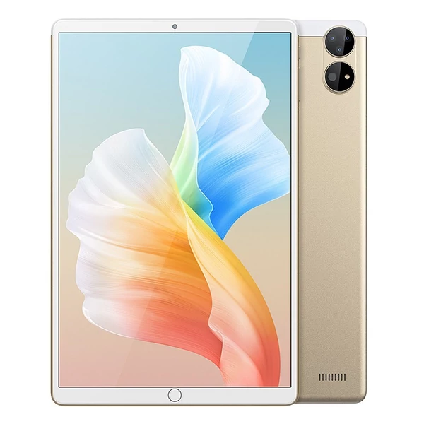 10,1 hüvelykes üzleti táblagép MTK6592 processzor 1280 x 800 felbontás Android 7.0 5000 mAh - Arany