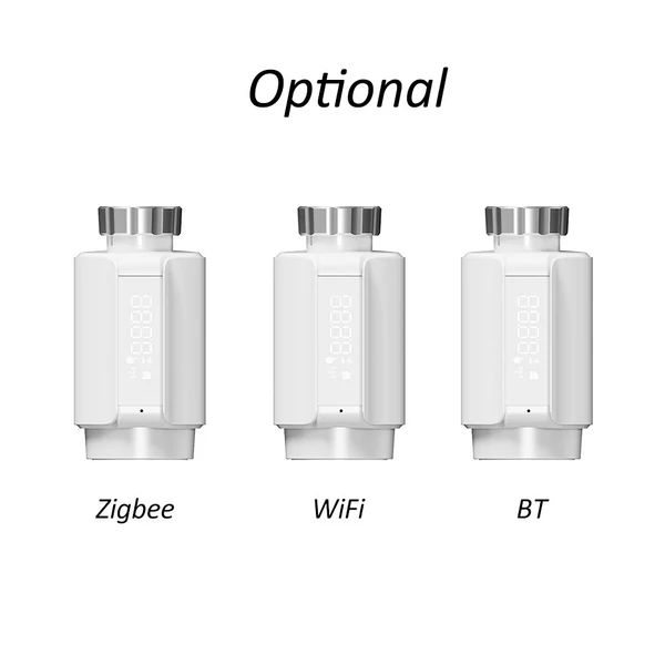 Intelligens radiátor termosztát szelep, amely támogatja a mobilalkalmazás-vezérlést - Zigbee