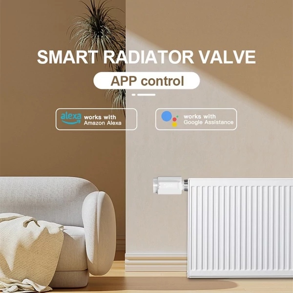 Intelligens radiátor termosztát szelep, amely támogatja a mobilalkalmazás-vezérlést - Wifi