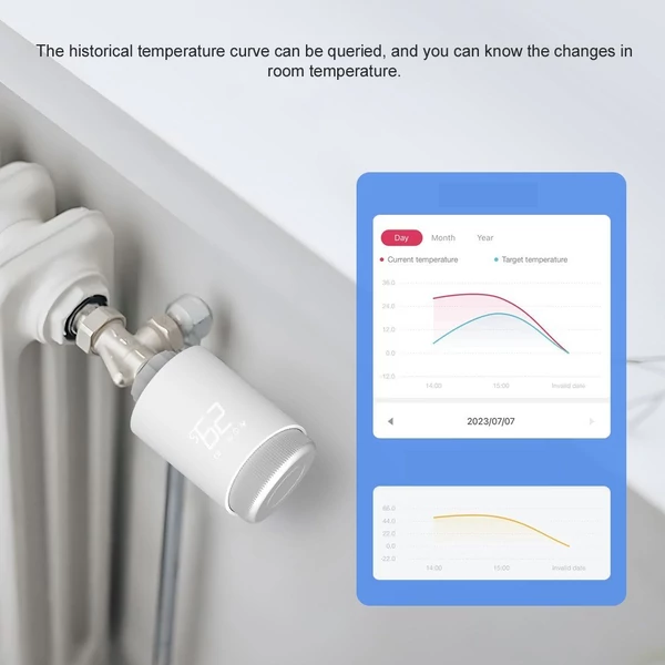 3db Tuya Zigbee termosztatikus radiátorszelep + Tuya ZigBee3.0 vezeték nélküli intelligens otthoni átjáró kompatibilis az Alexa Google Home programmal