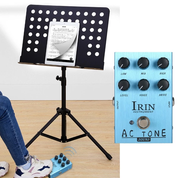 IRIN Mini VOX AC30 hangszórószimulátor gitáreffektor pedál – California hang (világoskék)