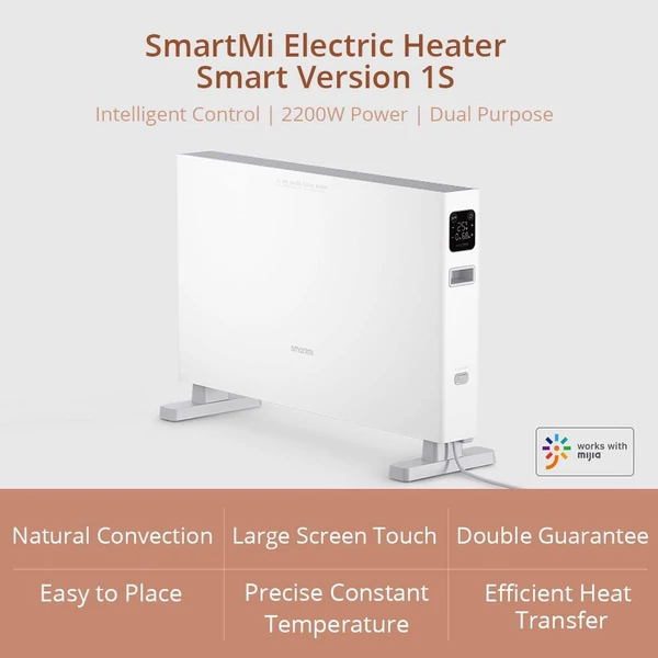 Smartmi Heater Elektromos fűtőelem Intelligens európai stílusú gyorsfűtéses kályha Smart 1S verzió