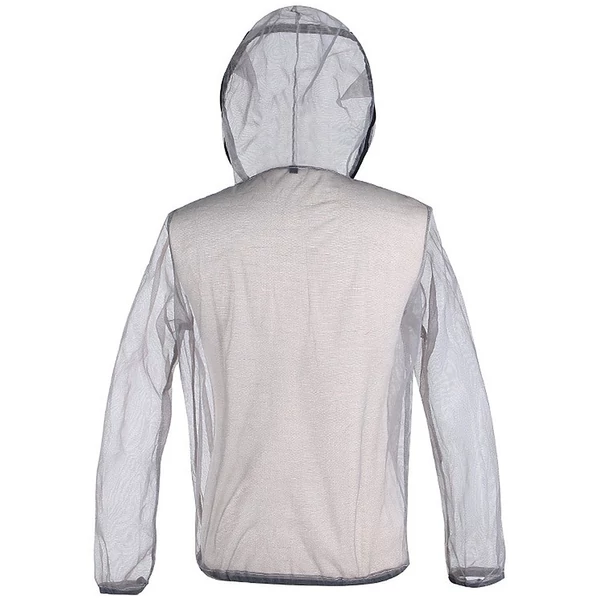 Kültéri ultrakönnyű, hálós kapucnis kabát kempingezéshez, túrázáshoz, horgászathoz, kertészkedéshez - 3XL méret