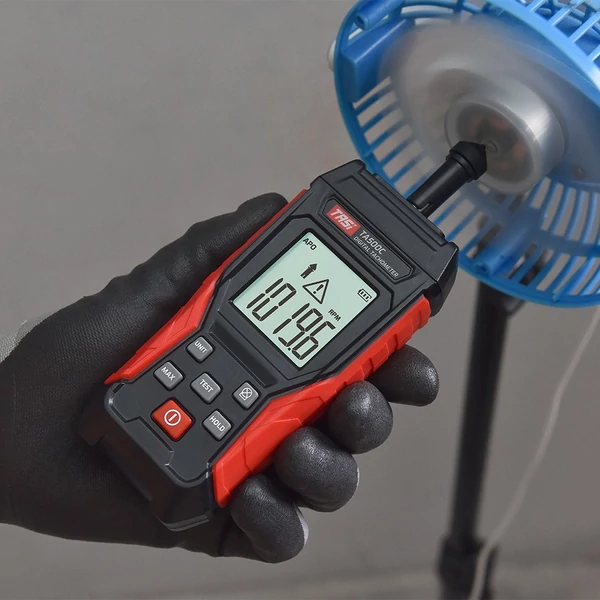 TASI digitális mini fordulatszám-mérő LCD kijelzővel motorkerékpárokhoz, autógyártáshoz - érintéses és érintésmentes