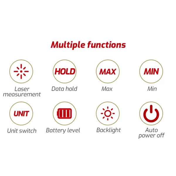 TASI digitális mini fordulatszám-mérő LCD kijelzővel motorkerékpárokhoz, autógyártáshoz - érintéses és érintésmentes