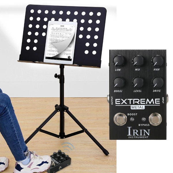 IRIN Distortion gitár effektus pedál elektromos gitárhoz - EXTREME