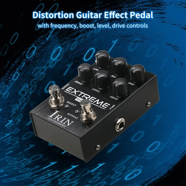 IRIN Distortion gitár effektus pedál elektromos gitárhoz - EXTREME