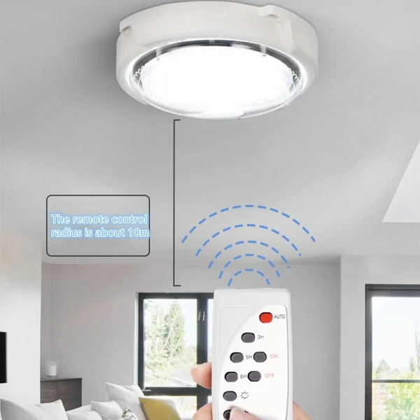 50 LED napelemes mennyezeti lámpa belső dekorációs folyosói világítás (45 W) - Stílus 1
