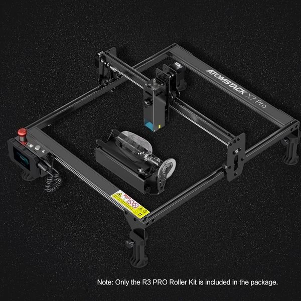 Atomstack Maker A10 V2 10 W lézergravírozó R3 Pro görgővel és AC1 kamerával