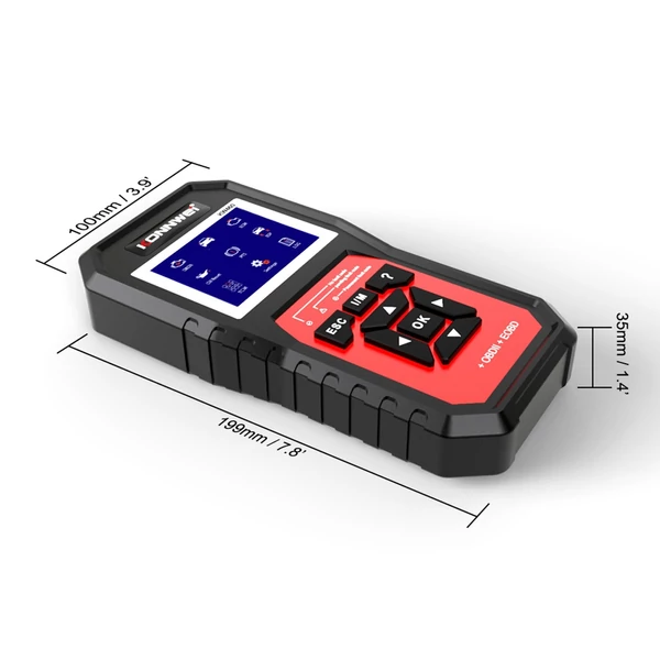 KONNWEI KW460 All System OBDⅡ szkenner diagnosztikai eszköz
