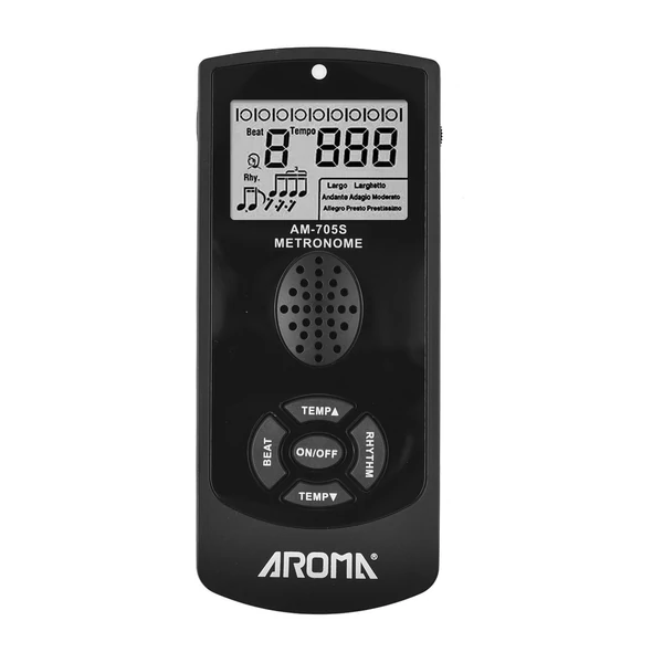 AROMA 2,2 hüvelykes LCD univerzális elektronikus digitális metronóm