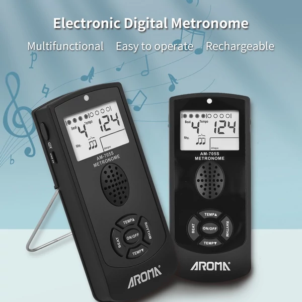 AROMA 2,2 hüvelykes LCD univerzális elektronikus digitális metronóm