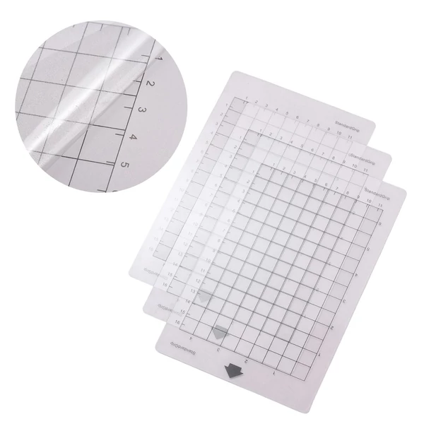 Die Cut Machine toll adapter 3 db 6,5x4,5 hüvelykes vágószőnyeggel CRICUT JOY vágógéphez alumínium ötvözet tolltartó 8 mm átmérőjű jelölőhöz