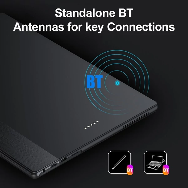DERE T30 Pro Tablet Laptop 13 hüvelykes 2K IPS érintőképernyő D-ceruzával, Windows 11, 16 GB RAM - Zöld, 512 GB SSD