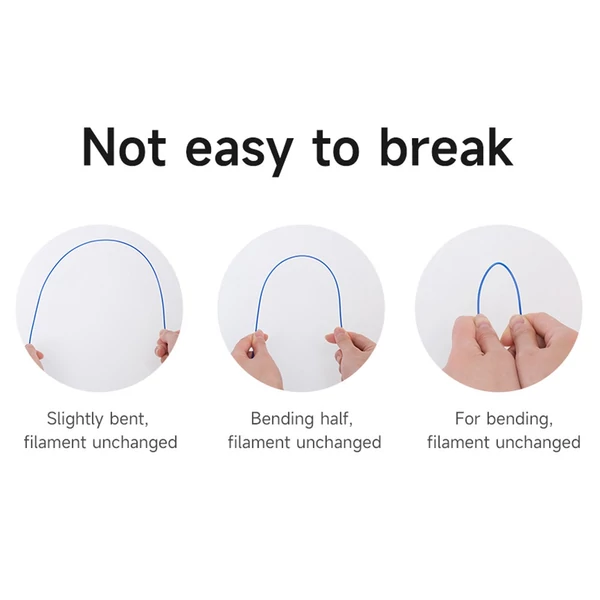 eSUN PLA filament, 1,75 mm-es 1 kg-os orsó, továbbfejlesztett PLA 3D gyors nyomtatási anyag - Fekete