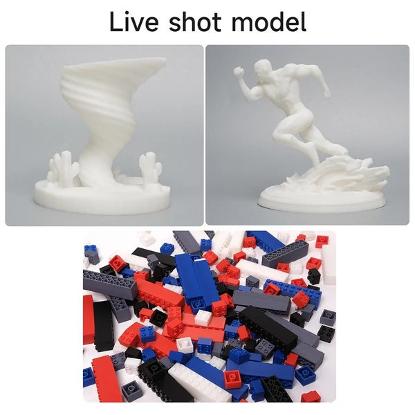 eSUN PLA filament, 1,75 mm-es 1 kg-os orsó, továbbfejlesztett PLA 3D gyors nyomtatási anyag - Fekete