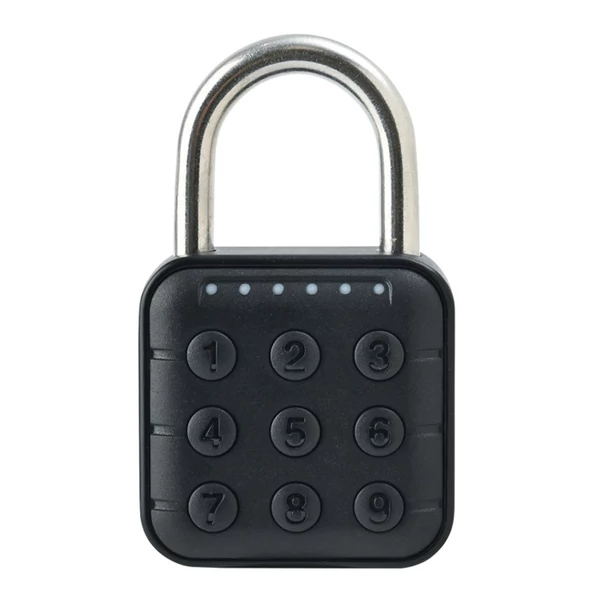 Smart Lock Intelligens lakat csomagtartó ajtókhoz CR2032 gombcellás tápegységgel (jelszó-zár)