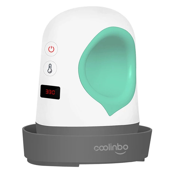 Coolinbo HP1 kézi mini hőprésgép 4x2,5 hüvelykes szigetelt csúszásgátló alappal