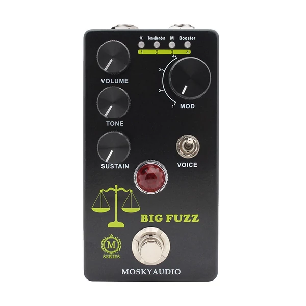 MOSKYAudio FUZZ gitáreffektus pedál - BIG FUZZ