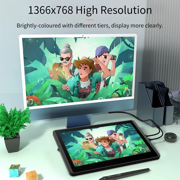 Bisofice 11,6 hüvelykes 12HD-A H-IPS LCD grafikus rajztábla
