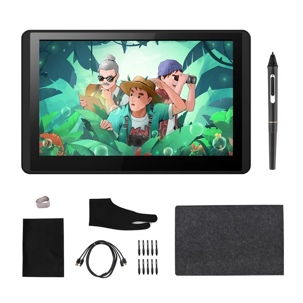 Bisofice 11,6 hüvelykes 12HD-A H-IPS LCD grafikus rajztábla