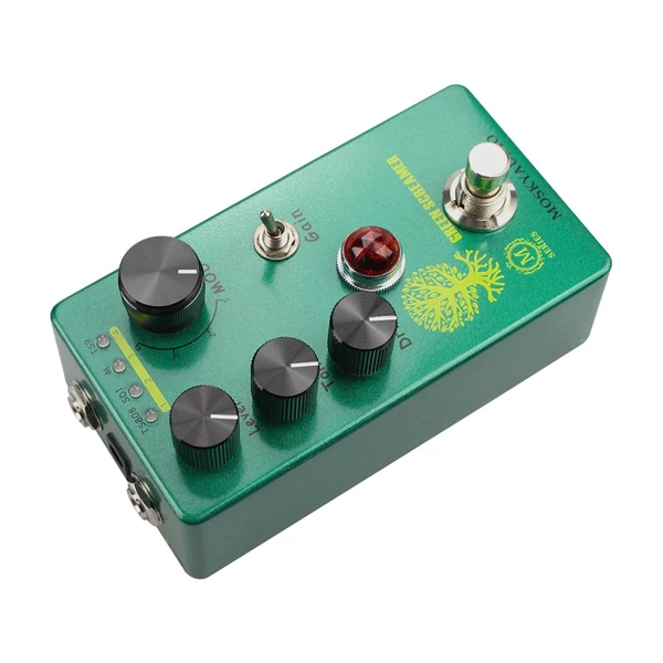 MOSKYAudio Booster/Overdrive gitár effekt pedál - GREEN SCREAMER