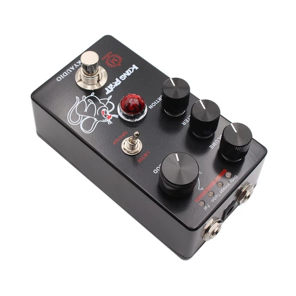 MOSKYAudio Fuzz Distortion Guitar Effekt pedál - KING RAT