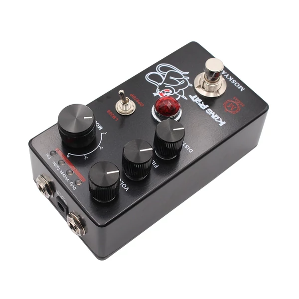 MOSKYAudio Fuzz Distortion Guitar Effekt pedál - KING RAT