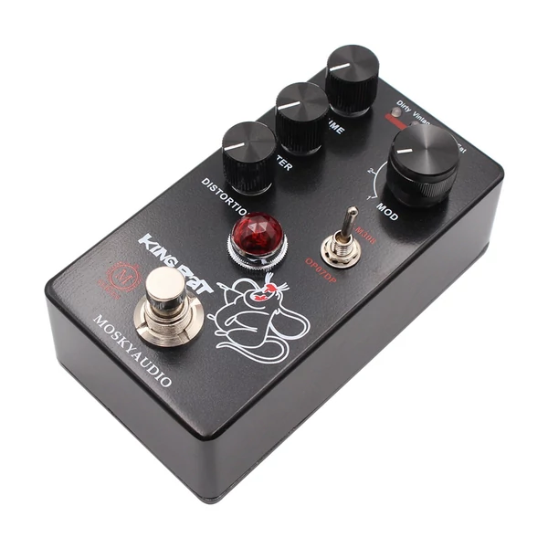 MOSKYAudio Fuzz Distortion Guitar Effekt pedál - KING RAT