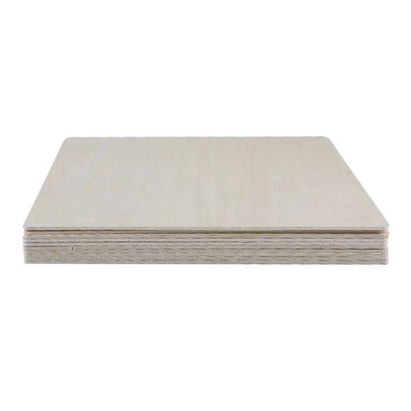 Creality lézermodul basszusfa rétegelt lemez lapok 8x8x1/8 hüvelykes fadarabok Lézergravírozásra alkalmas anyagok (10db)