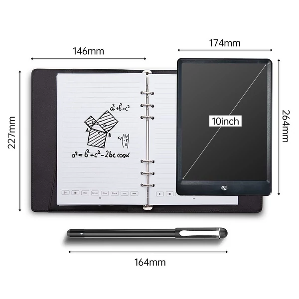 Bisofice notebook intelligens toll írókészlet, BT vezeték nélküli kapcsolat